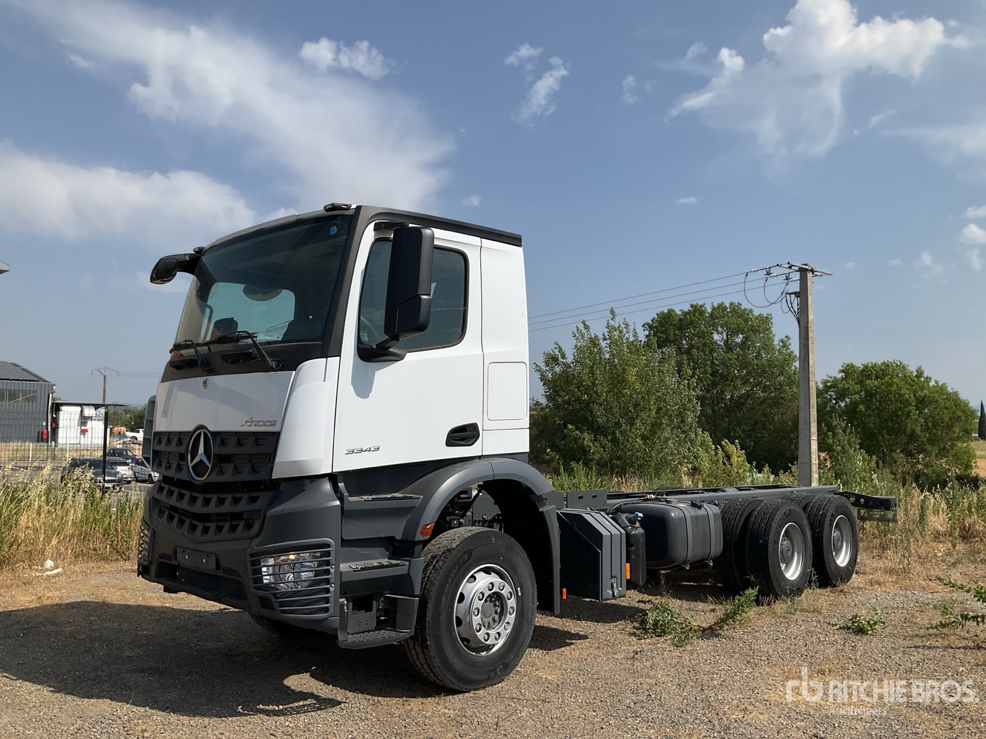 2023 Mercedes-Benz Arocs 5 3343 KN-GRND 6x4 Chassis Cabine Cab and Chassis (Unused)
