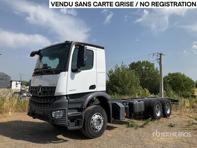 2023 Mercedes-Benz Arocs 5 3343 KN-GRND 6x4 Chassis Cabine (Non Utilise) Cab and Chassis (Unused)