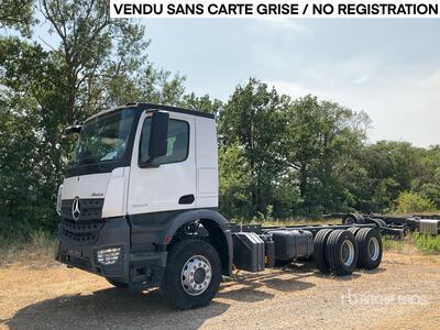 2023 Mercedes-Benz Arocs 5 3343 KN-GRND 6x4 Chassis Cabine (Non Utilise) Cab and Chassis (Unused)