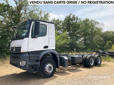 2023 Mercedes-Benz Arocs 5 3343 KN-GRND 6x4 Chassis Cabine (Non Utilise) Cab and Chassis (Unused)