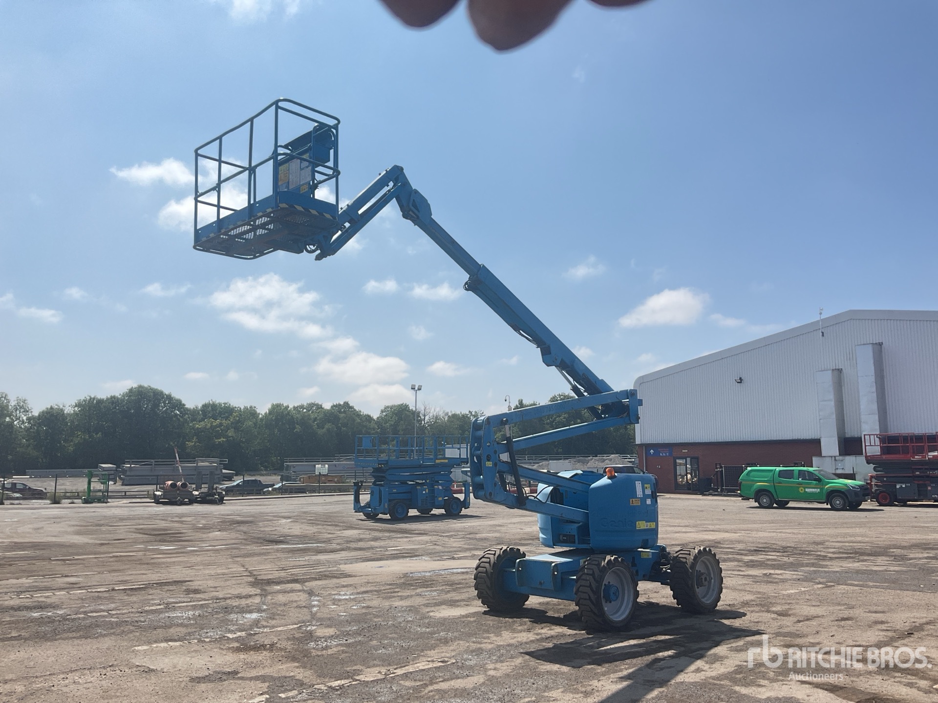 2012 Genie Z45/25 4WD Diesel Articulating Boom Lift