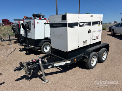2019 Whisperwatt DCA-45SSIU4F 36 kW Mobile Generator Set