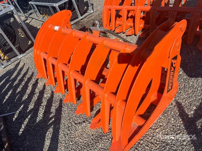 2026 PABREAK GRR270 62in Skid Steer Root Rake (Unused)