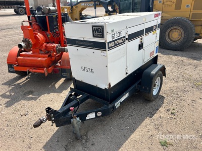 2014 Multiquip DCA-25SSIU4F 20 kW Mobile Generator Set (Inoperable)