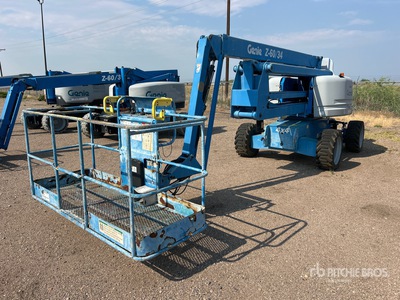 2013 Genie Z60/34 4WD Diesel Articulating Boom Lift