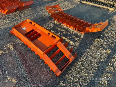 Quantity of (2) 2026 PABREAK RT140 70 in Skid Steer Root Rake (Unused)