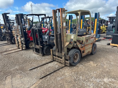 1962 Clark C500Y40 4000 lb Pneumatic Tire Carretilla Elevadora