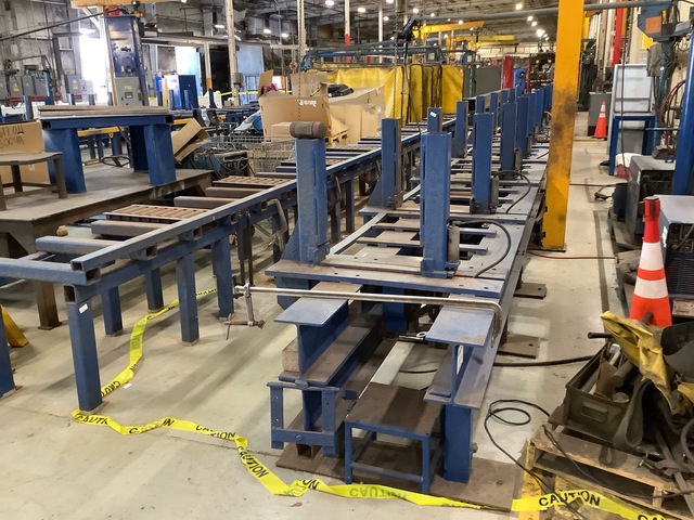 Quantity of (2) Welding, Tack and Roller Table