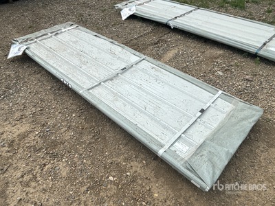 Quantity of (50) 2026 SKLP SK-XH50 Galvalume Steel Sheets (Unused)