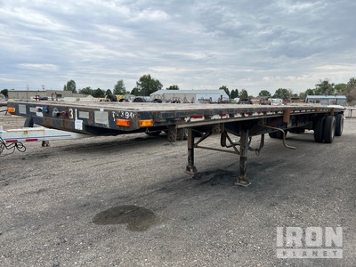 1994 Transcraft TRANSCRAFT 48 FT T/A A-Train Lead 48' T/A spread Axle Flatbed Trailer