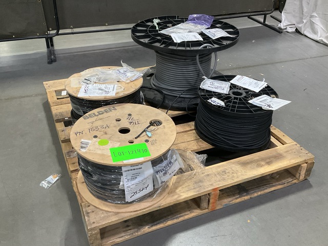 (4) Rolls of Communication Cable (4) Rolls of Communication Cable