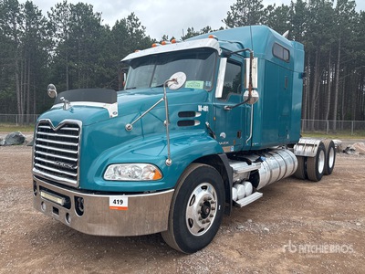 2013 Mack CXU613 6x4 T/A Sleeper Truck Tractor
