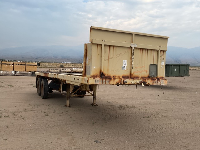 1997 Dynaweld M871A2 Flatbed Trailer