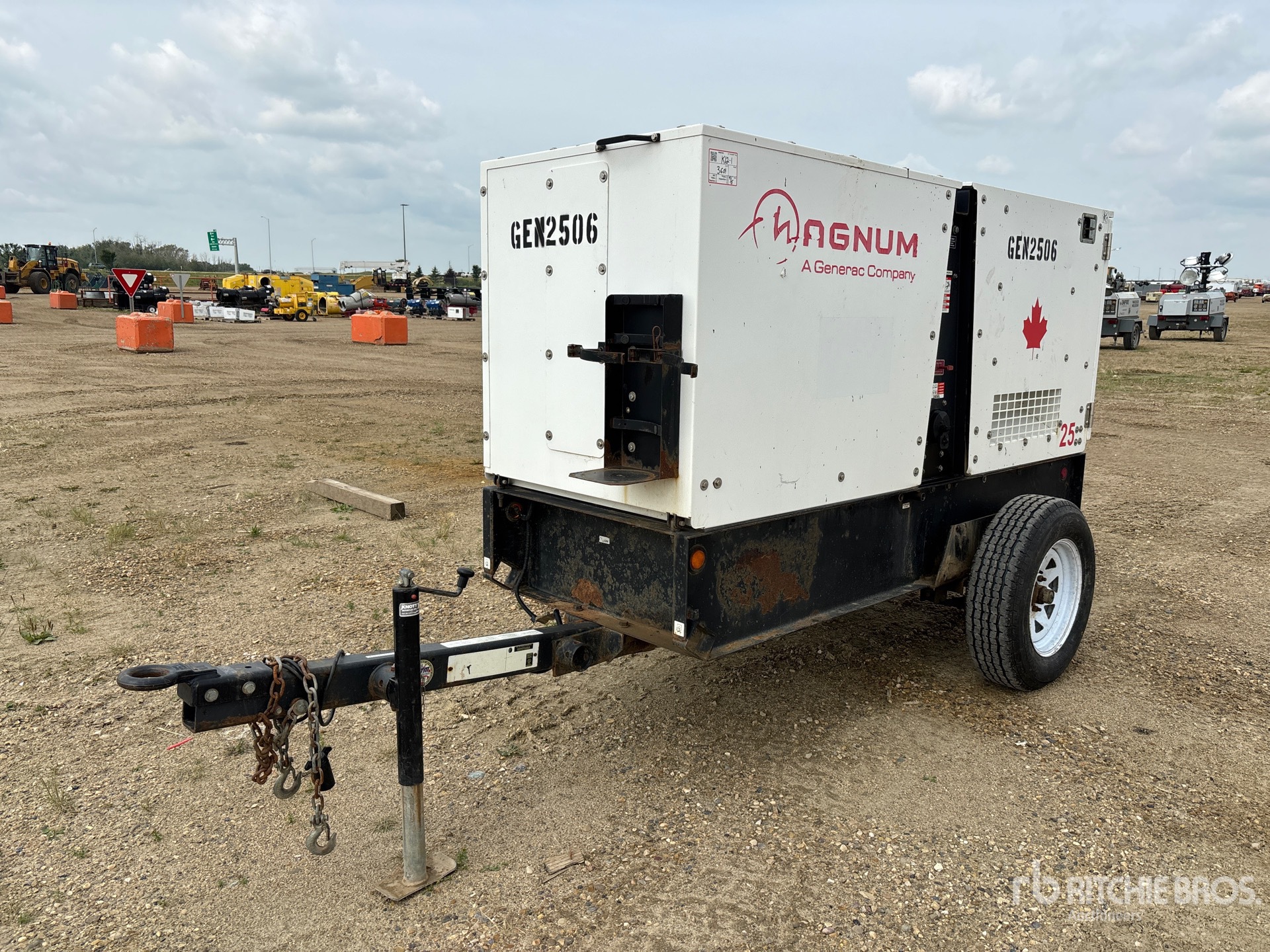2014 Generac MMG25 18 kW Mobile Generator Set