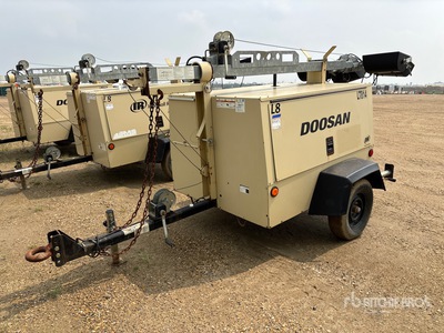 2012 Doosan L8-60HZ-T4F 8 kW Torre de iluminación