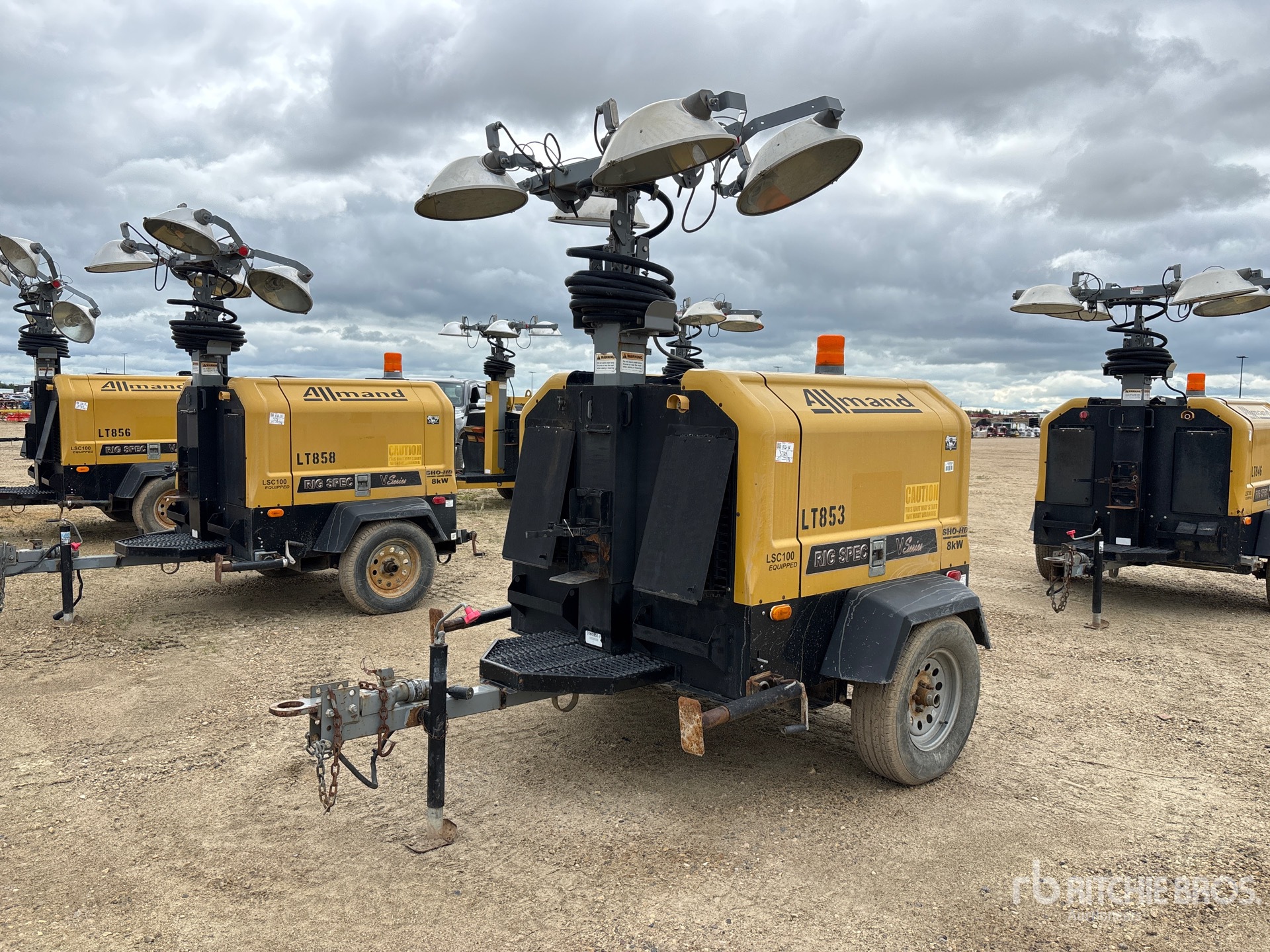 2014 Allmand Rig Spec V Series 8 kW Light Tower
