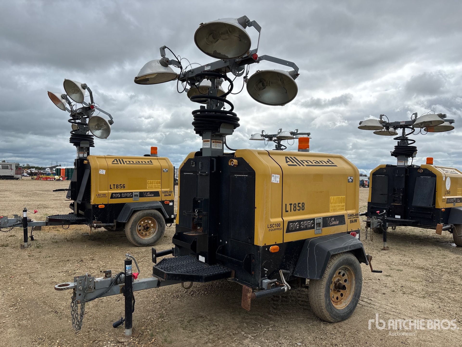 2014 Allmand Rig Spec V Series 8 kW Light Tower