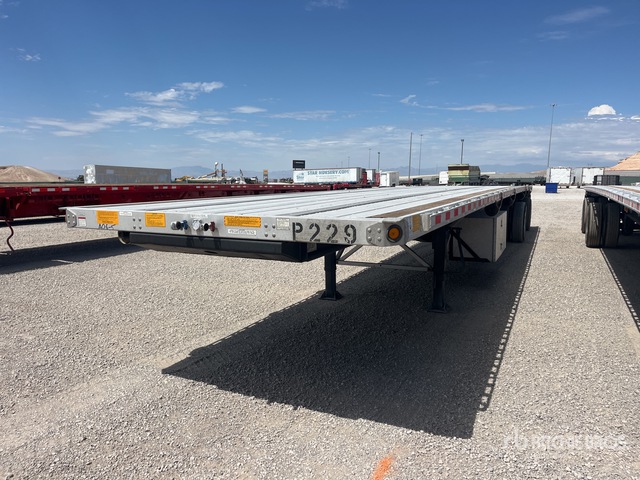 2019 Utility FS2CHA 48 ft T/A Spread Axle Flatbed Trailer