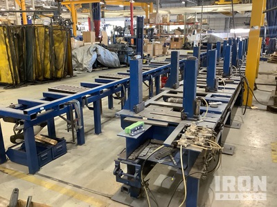 Quantity of (2) Welding, roller table and tact table