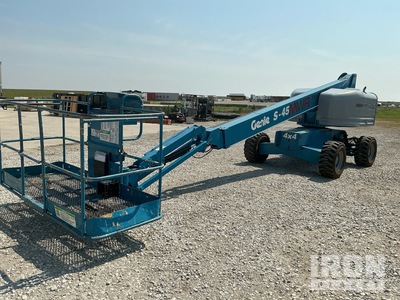 2011 Genie S-45 4WD Diesel Telescopic Boom Lift