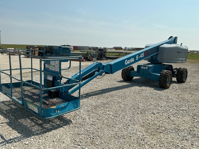 2011 Genie S-45 4WD Diesel Telescopic Boom Lift