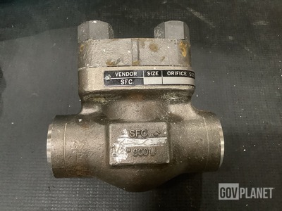 SFC Valve 803-5001057-S1-031-02 Fluid Flow Restrictor