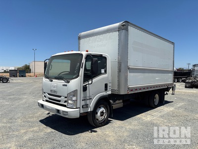 2020 Isuzu NPR 4x2 Van Truck