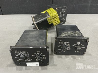 (4) Raytheon 3126AS730 Switch Boxes