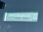 General Appearance with Frame Stamp Serial Number/VIN Photo