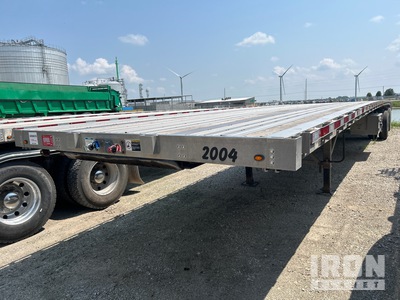 2022 Wilson CF1080 53 ft T/A Spread Axle Flatbed Trailer