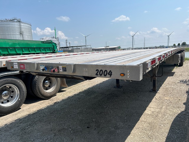 2022 Wilson CF1080 53 ft T/A Spread Axle Flatbed Trailer