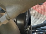 Engine with A/C Compressor