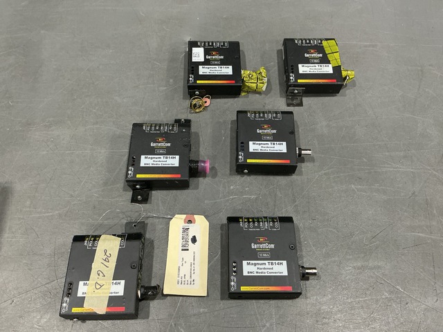 (15) GarrettCom TB14H-12VDC Video Converters