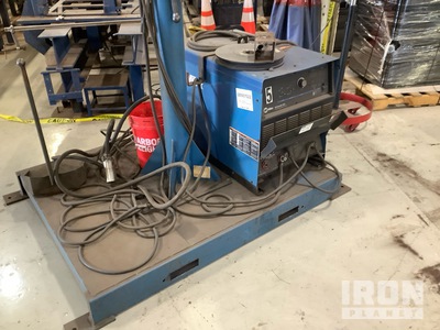 Miller Deltaweld 452 Skid-Mounted MIG Electric Welder