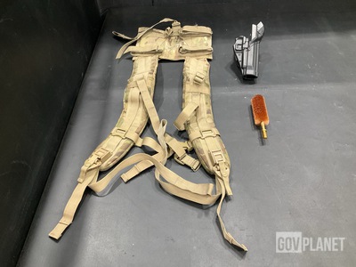 (4) Small Arms Cleaning Brushes, (33) Industrial Holsters & Assorted Items
