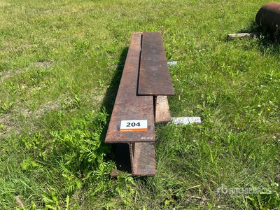 Quantity of (2) I-Beams Acier de construction