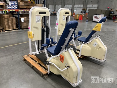 (2) Nautilus Hip Abduction Machines