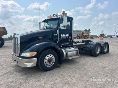 2012 Peterbilt 386 6x4 Cabeza Tractora Cabina Corta