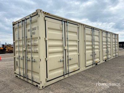 2025 40 ft High Cube Multi-Door Contenedor de almacenamiento