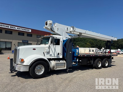 2013 Manitex 30100C 30 ton Straight Boom on 2013 Peterbilt 367 6x4 Boom Truck