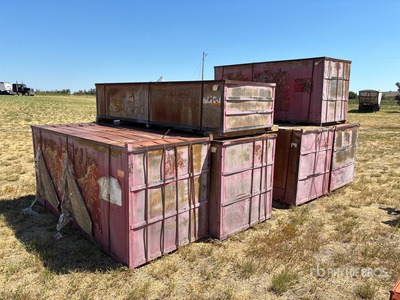 Quantity of (6) Boxes of Arctic Shelter 150 ft X 50 ft X24 ft Storage Building (Unused)
