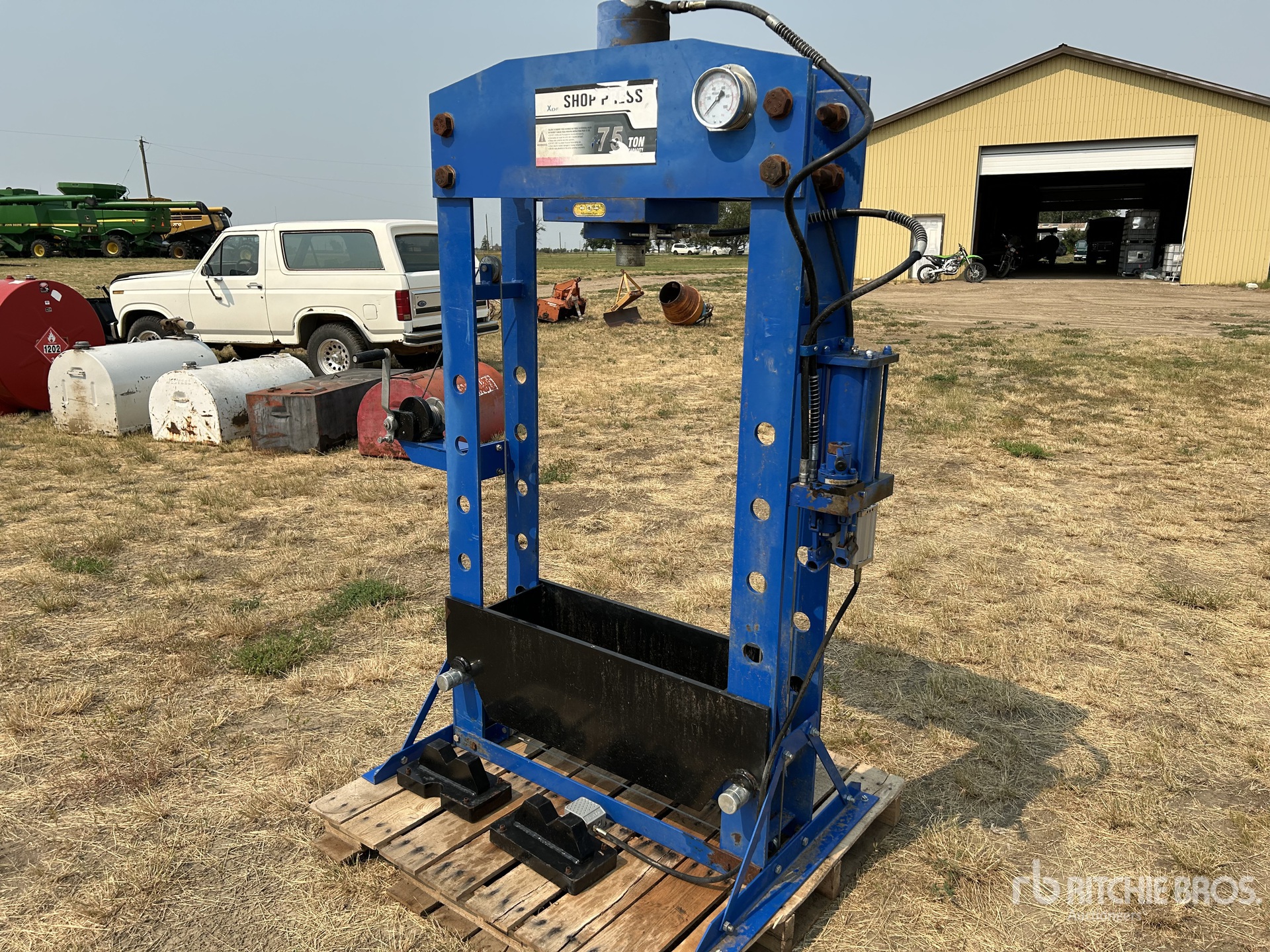 75 Ton Hydraulic Shop Press