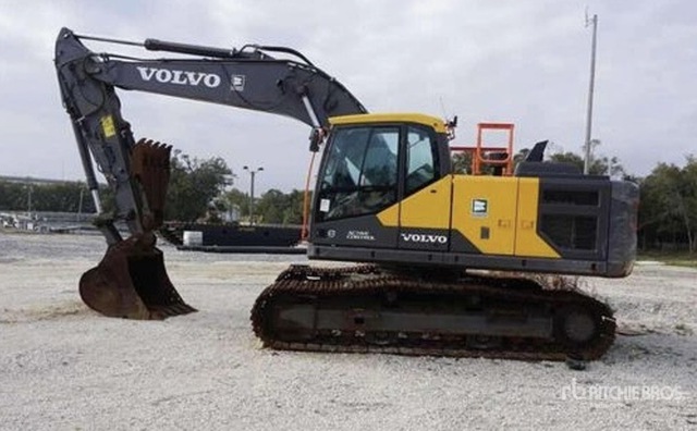 を見 Excavators