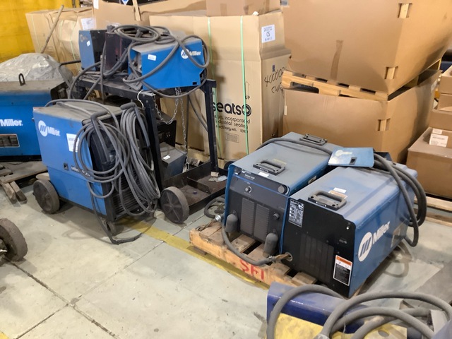 Quantity of Miller Electric Welders