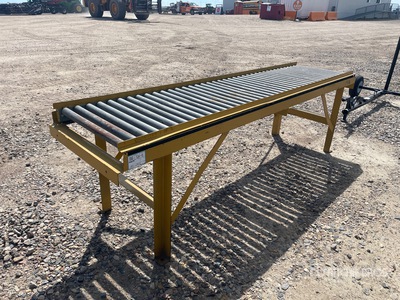 24 in x 10 ft Roller Conveyor