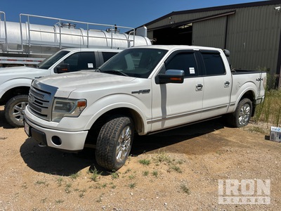 2015 Ford F-150 Platinum 4x4 Crew Cab Pickup (Inoperable)