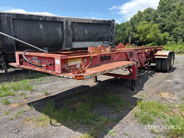 1989 Galbreath AT-EX-318 T/A Roll-Off Trailer
