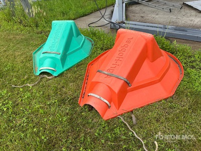 Quantity of (2) Poly Hopper
