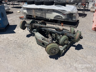 Quantity of (4) Axles, (1) Trailer Chassis