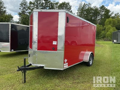 2025 J.C. 12 ft S/A Enclosed Trailer